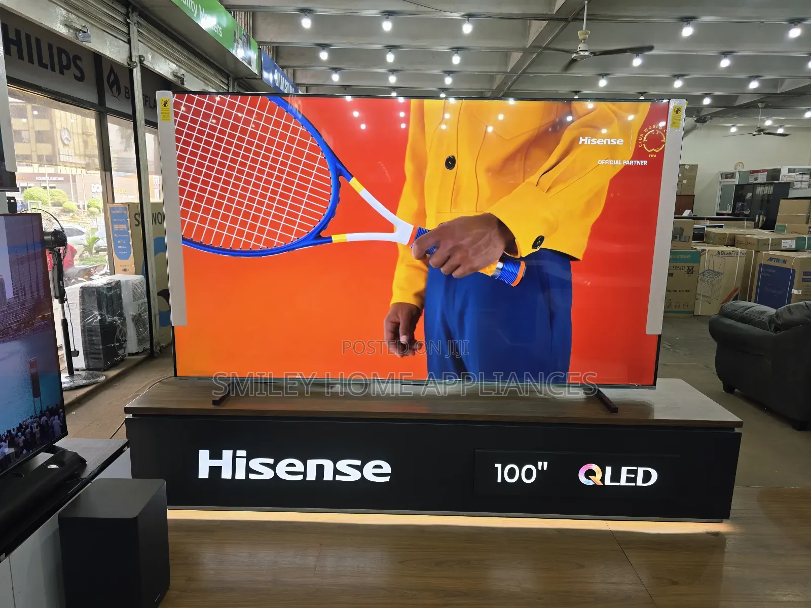 100q7q Hisense 100inches Q7 Series Quantum Dot Display Smart Vidaa Tv
