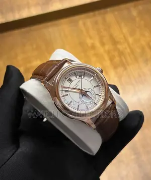 Day-Date Geneve Leather Patek Watch