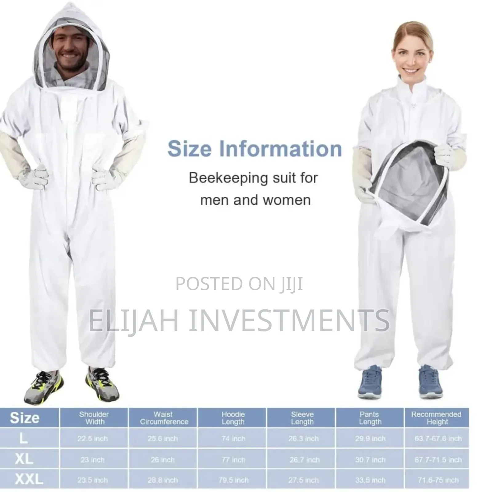 Bee Keeping Protective Suit With Gloves