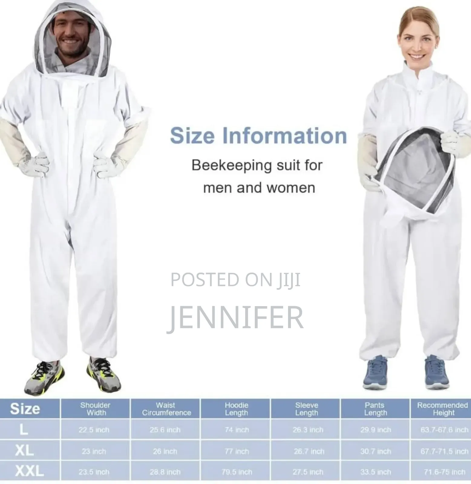 Bee Keeping Protective Suit With Gloves