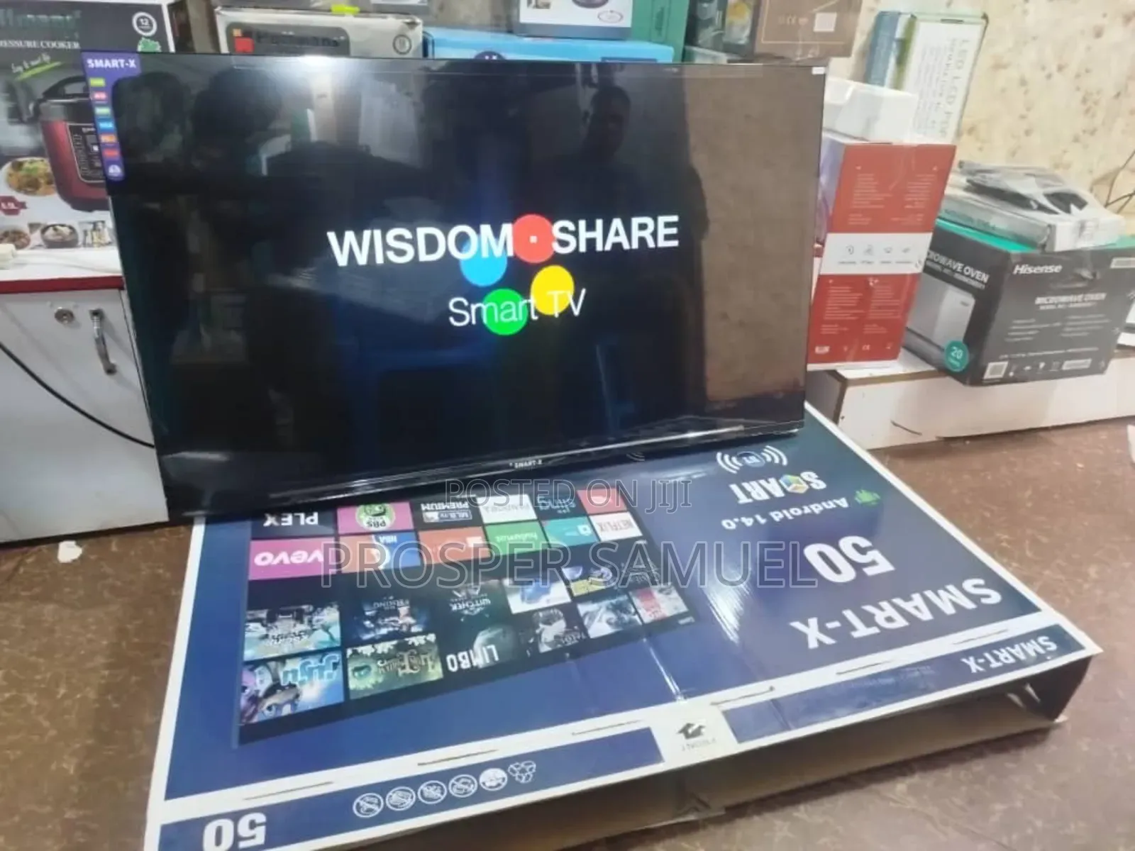 Brand New Smart- X 50 Inches Smart Digital Frameless Tv