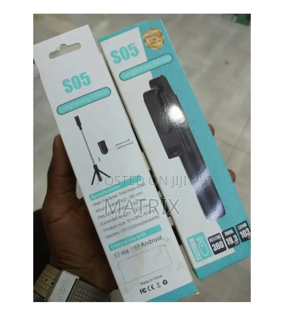 Extendable Bluetooth Selfie Stick Tripod