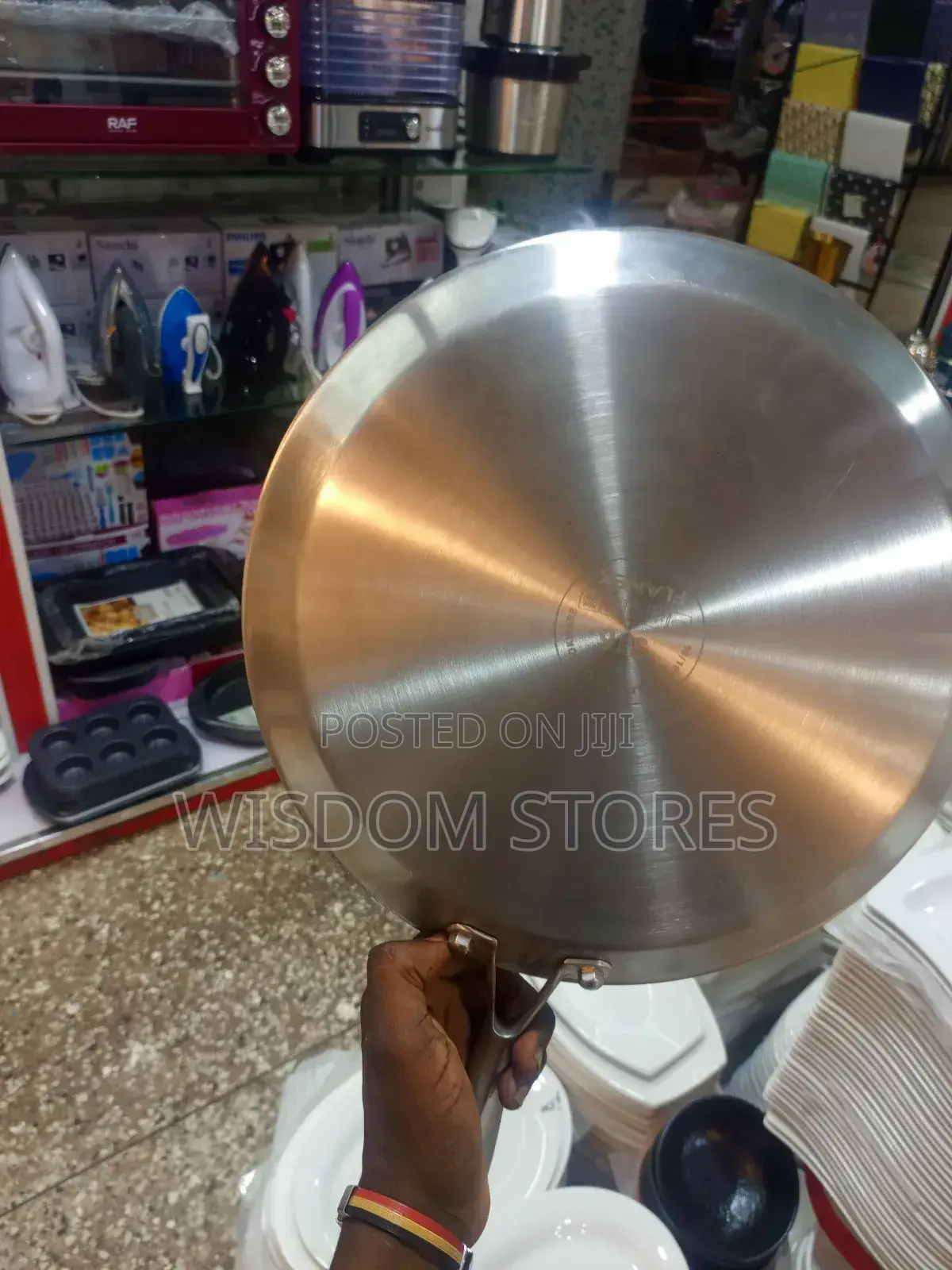 Flaken 3-Ply Stainless Steel Frypan.