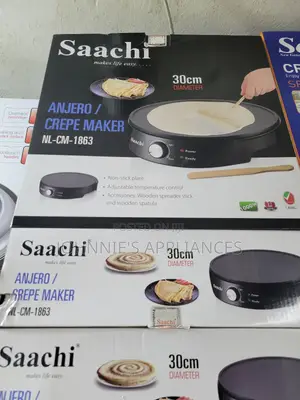 Saachi 30cm Anjero Crepe Maker – Model Nl-Cm-1863