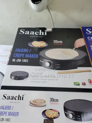 Saachi 30cm Anjero Crepe Maker – Model Nl-Cm-1863