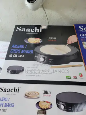 Saachi 30cm Anjero Crepe Maker – Model Nl-Cm-1863