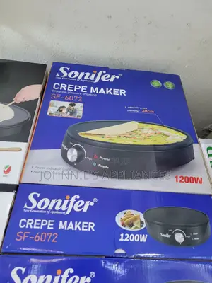 Sonifer Sf-6072 Electric Crepe Maker – 30cm, 1200w