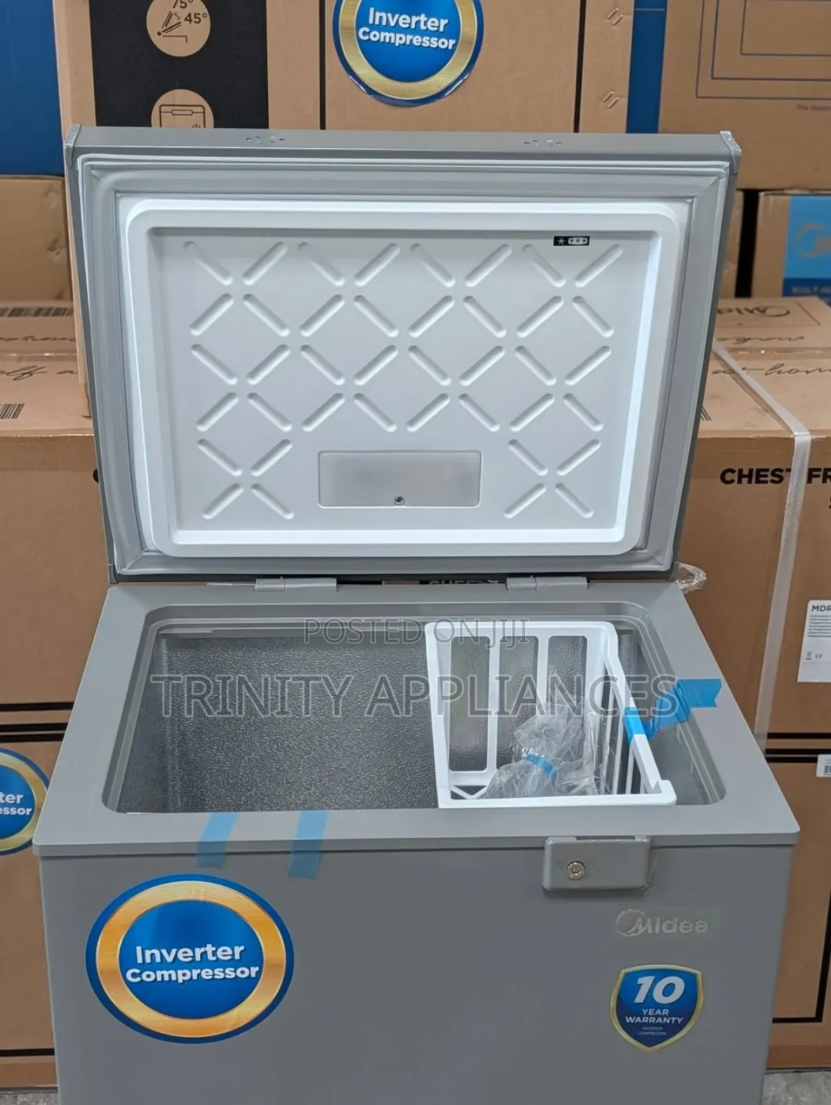 Midea 130 Litres Gross Chest Freezer With Inverter