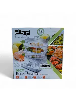 DSP Electric Food Steamer Ka5015 - Fast Efficient
