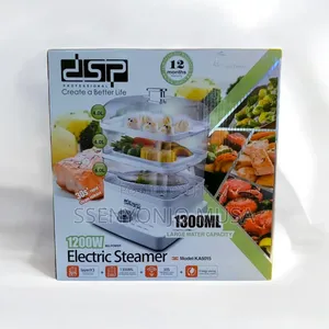 DSP Electric Food Steamer Ka5015 - Fast Efficient