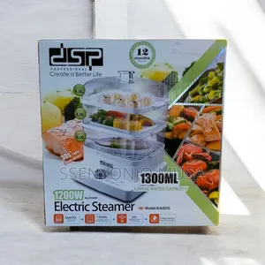 DSP Electric Food Steamer Ka5015 - Fast Efficient
