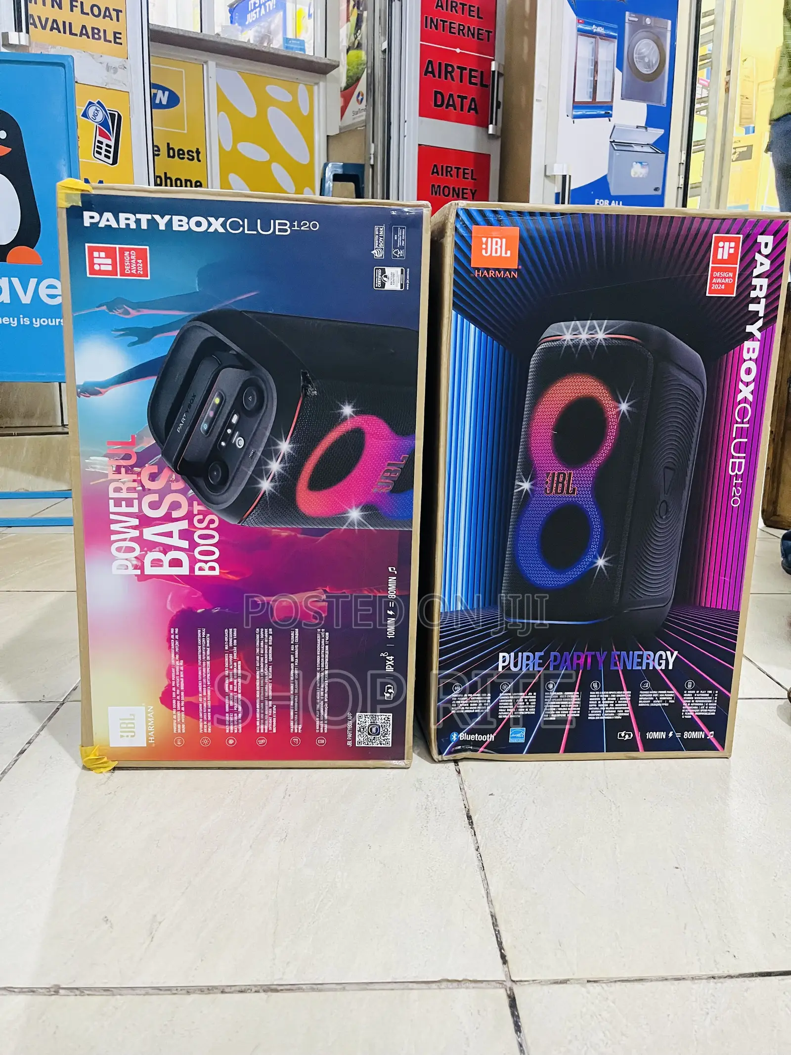 JBL Party Box Club 120 Speakers Party Energy