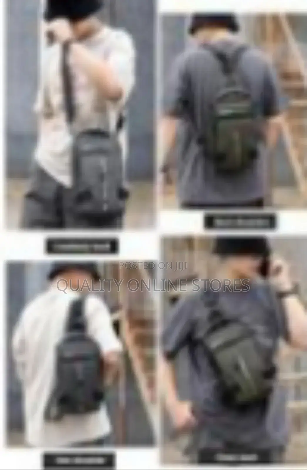Cross-Border Exclusively for New Men's Multi-Functional Chest Ba