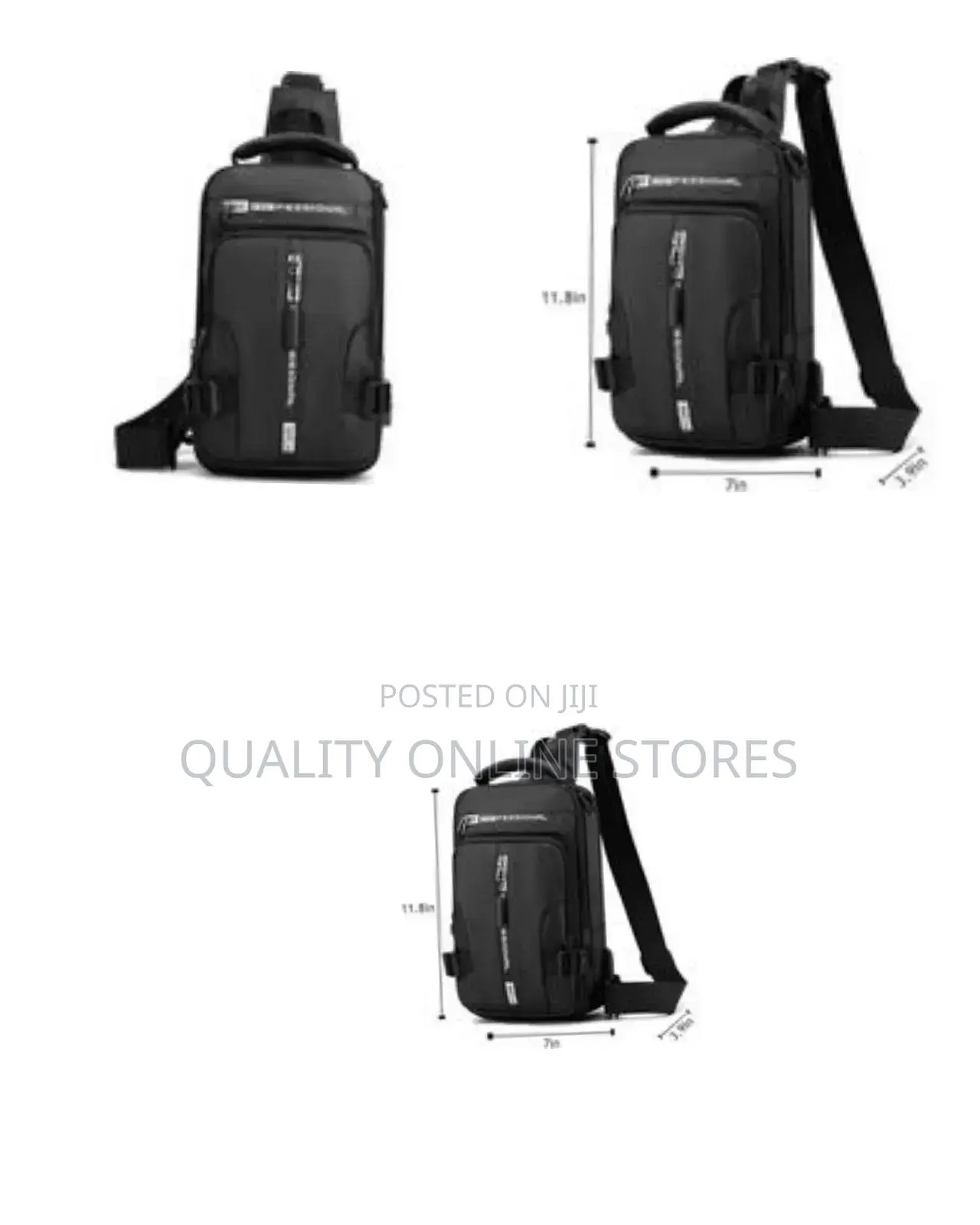 Cross-Border Exclusively for New Men's Multi-Functional Chest Ba