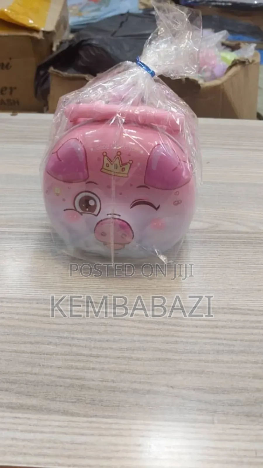 Cartoon Character Smart Piggy Bank