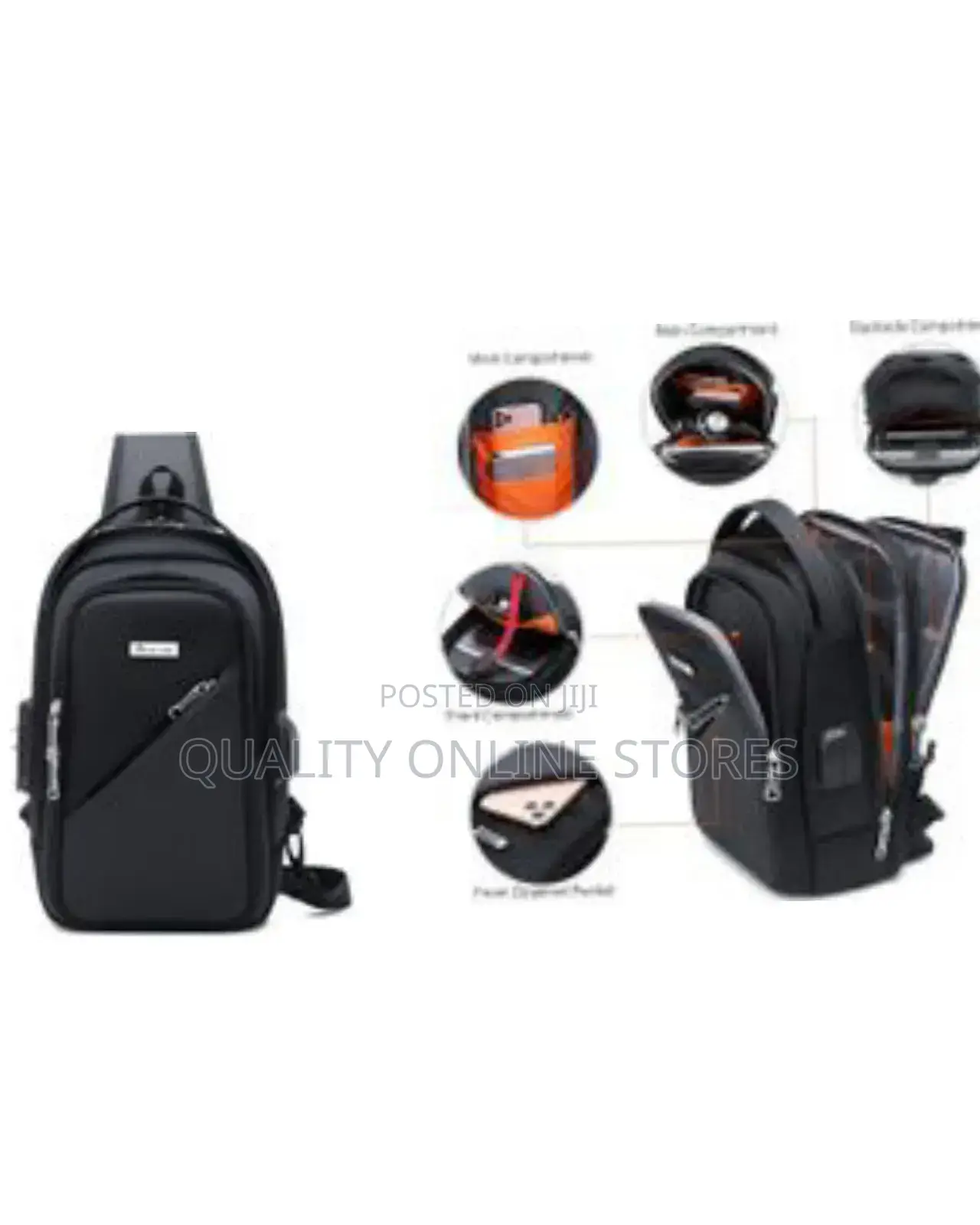 Crossbody Backpack for Men