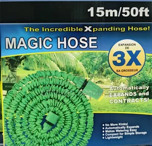 Magic Hose," an Expandable Garden Hose. 15m/50ft