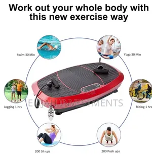 Vibration Plate Exercise Machine