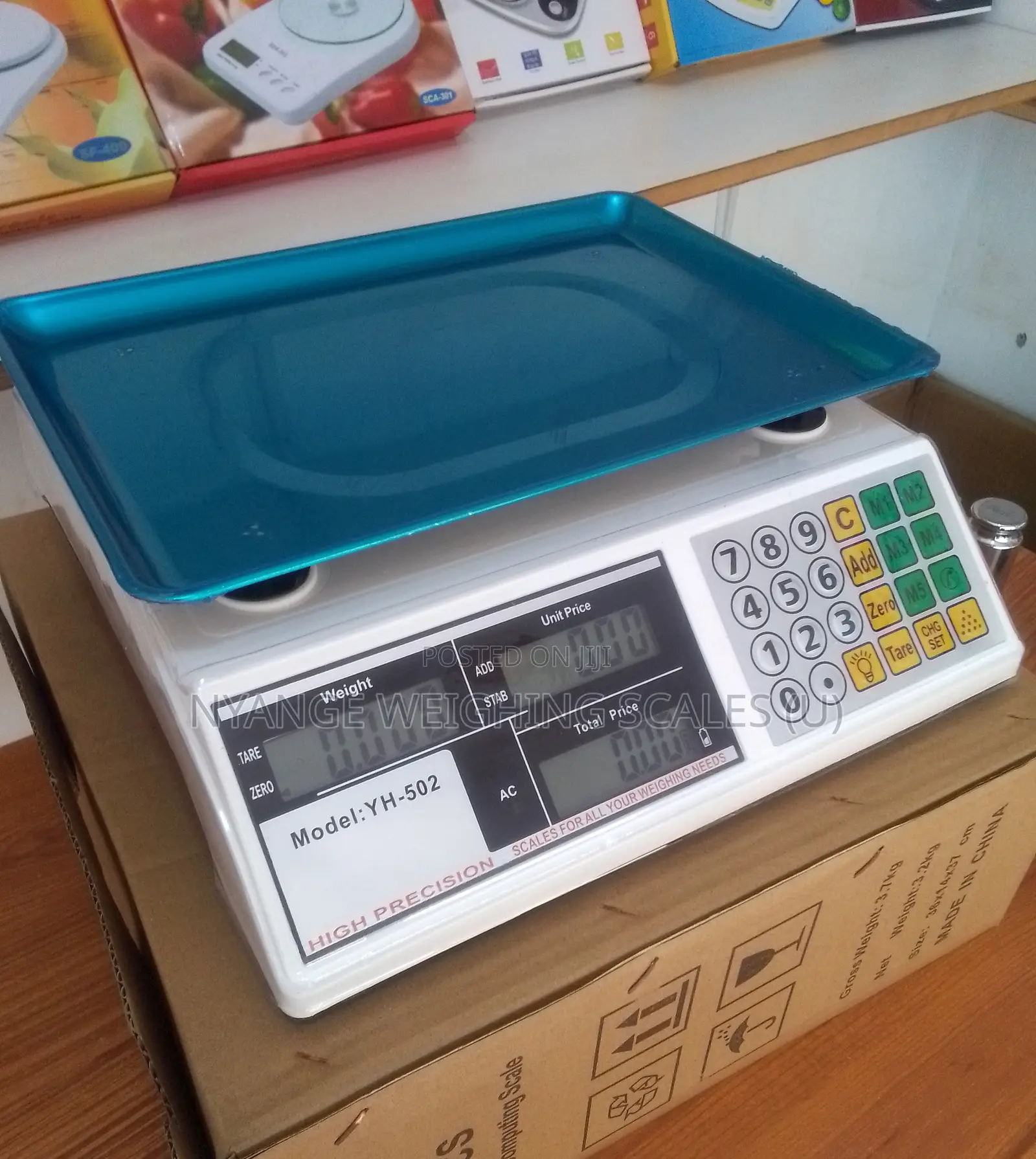 Weigh Scale Equipped With Lcd Display 40kg Weigh Digital Weighscale