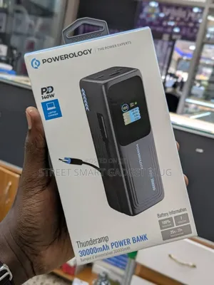 Powerology Thunder Ramp 30,000mah 140 Watts Power Bank