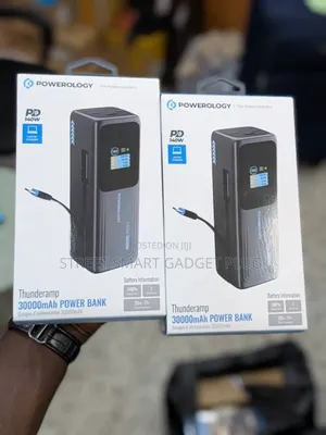 Powerology Thunder Ramp 30,000mah 140 Watts Power Bank