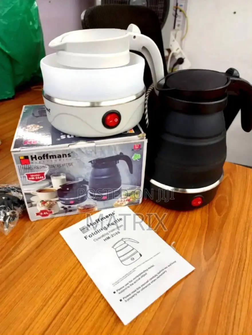 Folding Travel Silicone Portable Electric Kettle