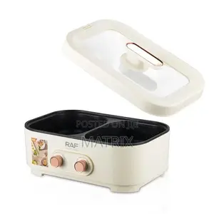 Raf Multicooker 3l+3l Dual-Sided Pot Electric Cooker Electric Hot Pot