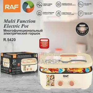 Raf Multicooker 3l+3l Dual-Sided Pot Electric Cooker Electric Hot Pot
