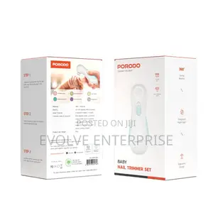 Porodo Baby Nail Trimmer Set - White