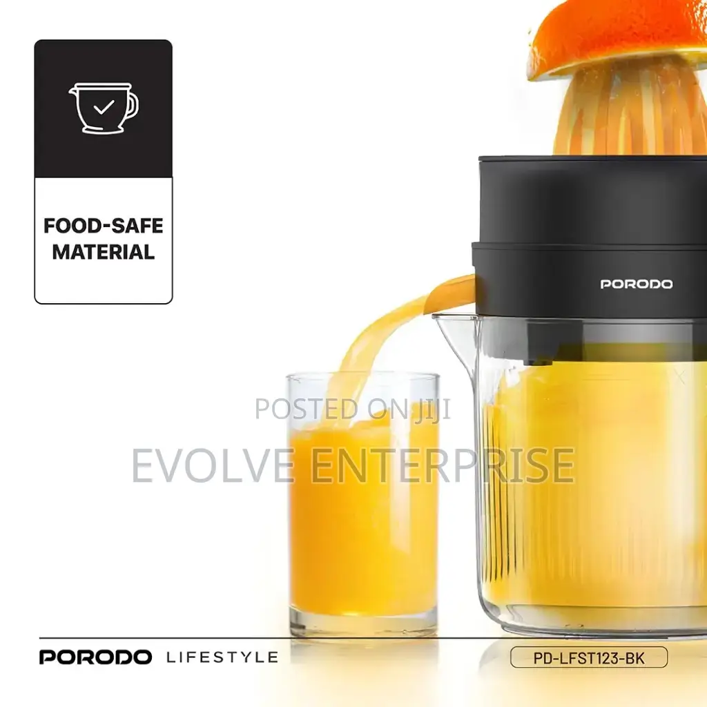 Porodo Lifestyle Bi-Directional Juicer - Black