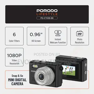 Porodo Lifestyle Snap Go Mini Digital Camera