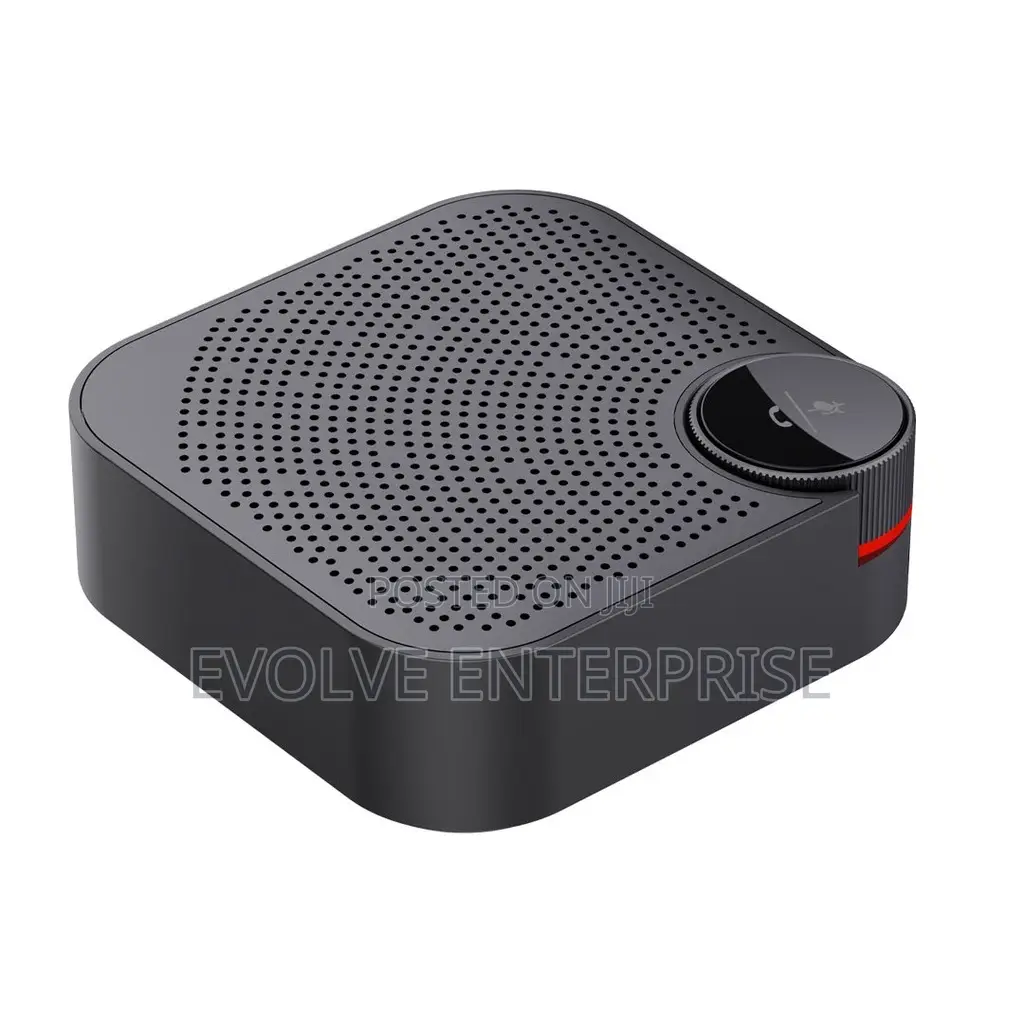 Porodo Bluetooth Conference Speaker With 3m Talking Distance - Black