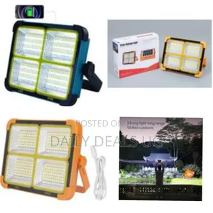 Portable Rechargeable Motion Sensor Security Flood Solar Lights