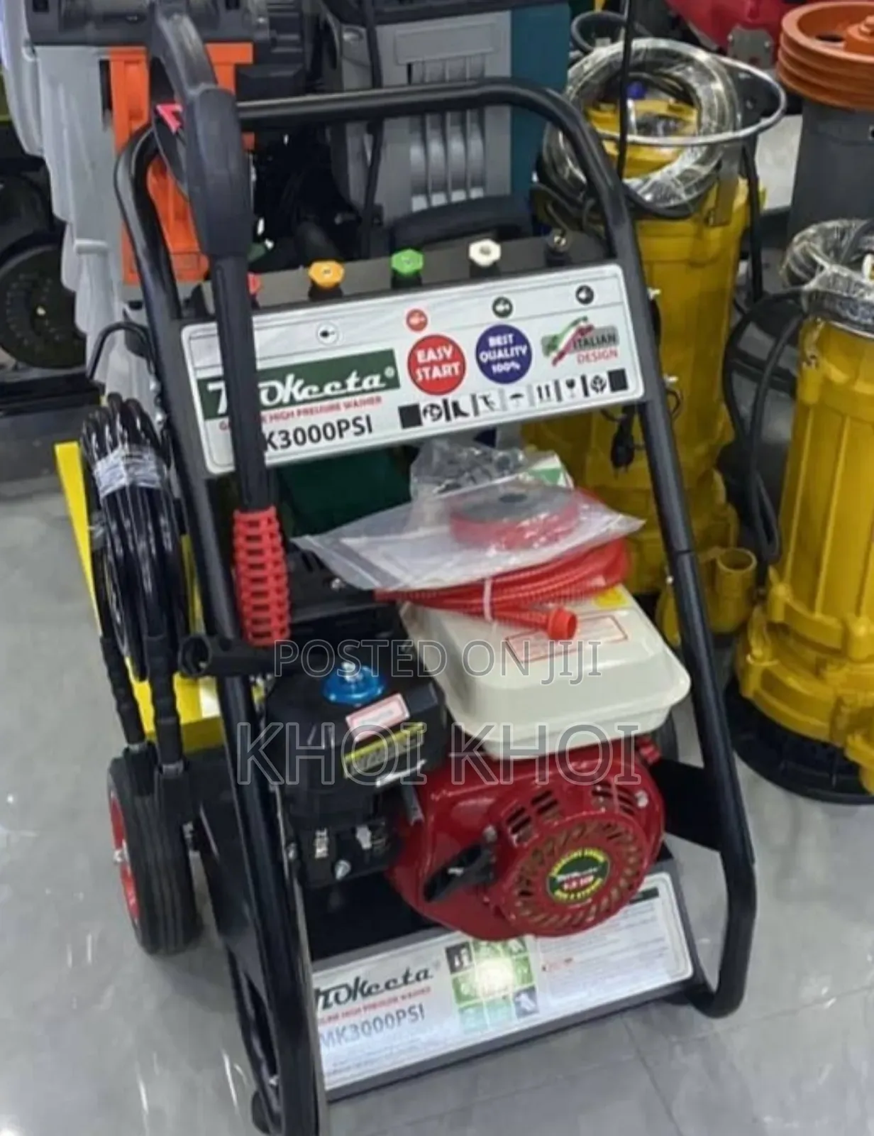 High Pressure Washer Made in Italy