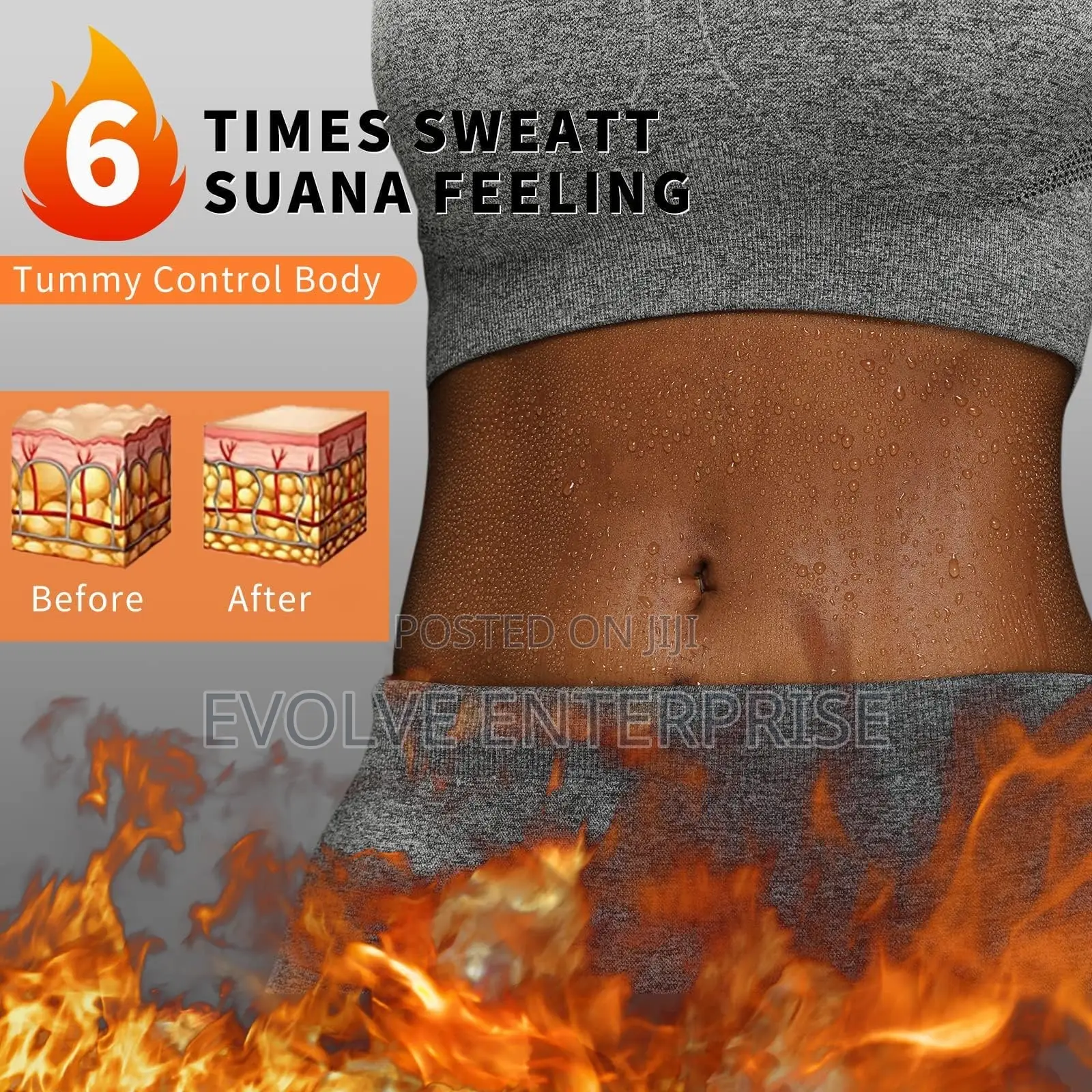Huiming Sauna Suit Waist Trimmer for Women