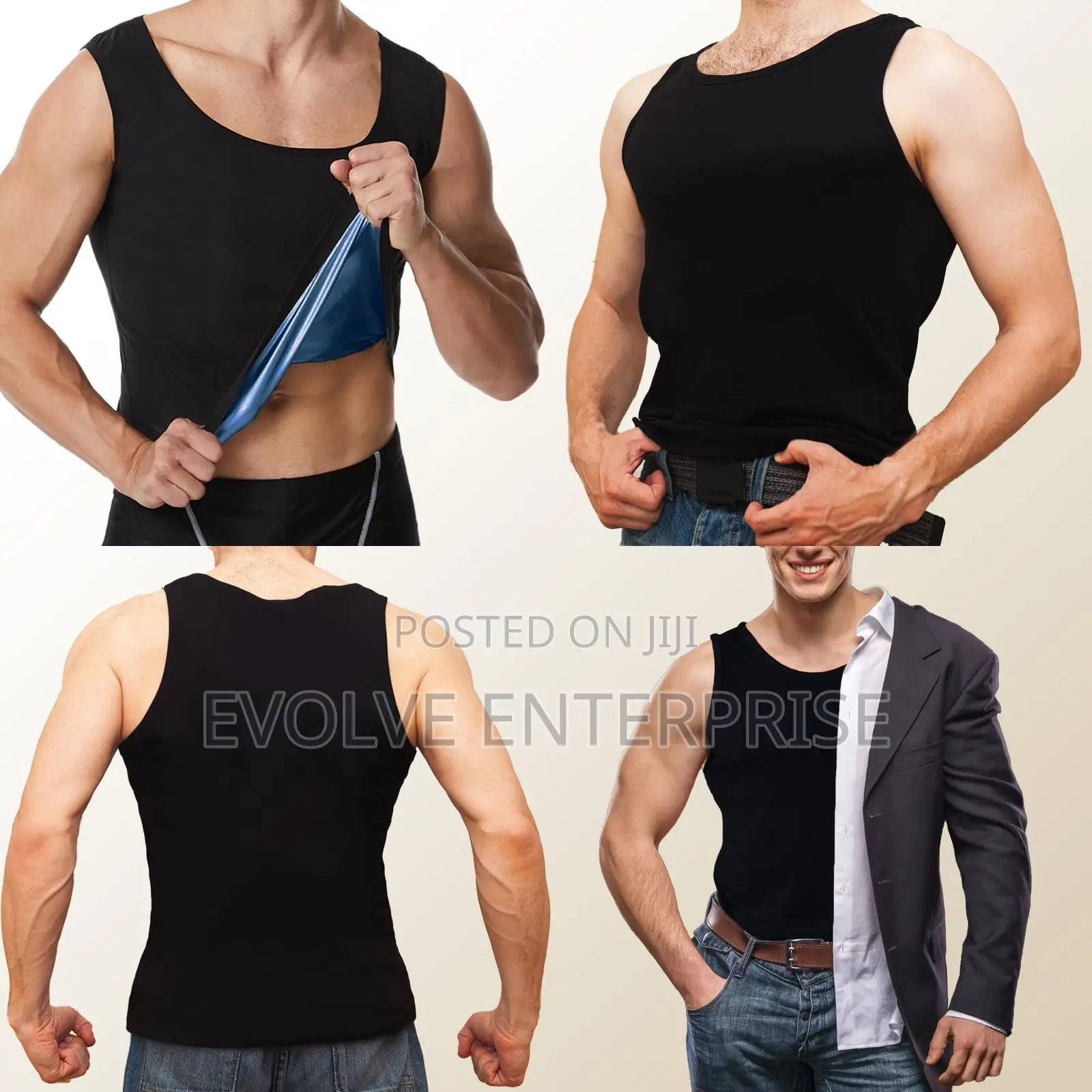 Sauna Vest for Men Waist Trainer