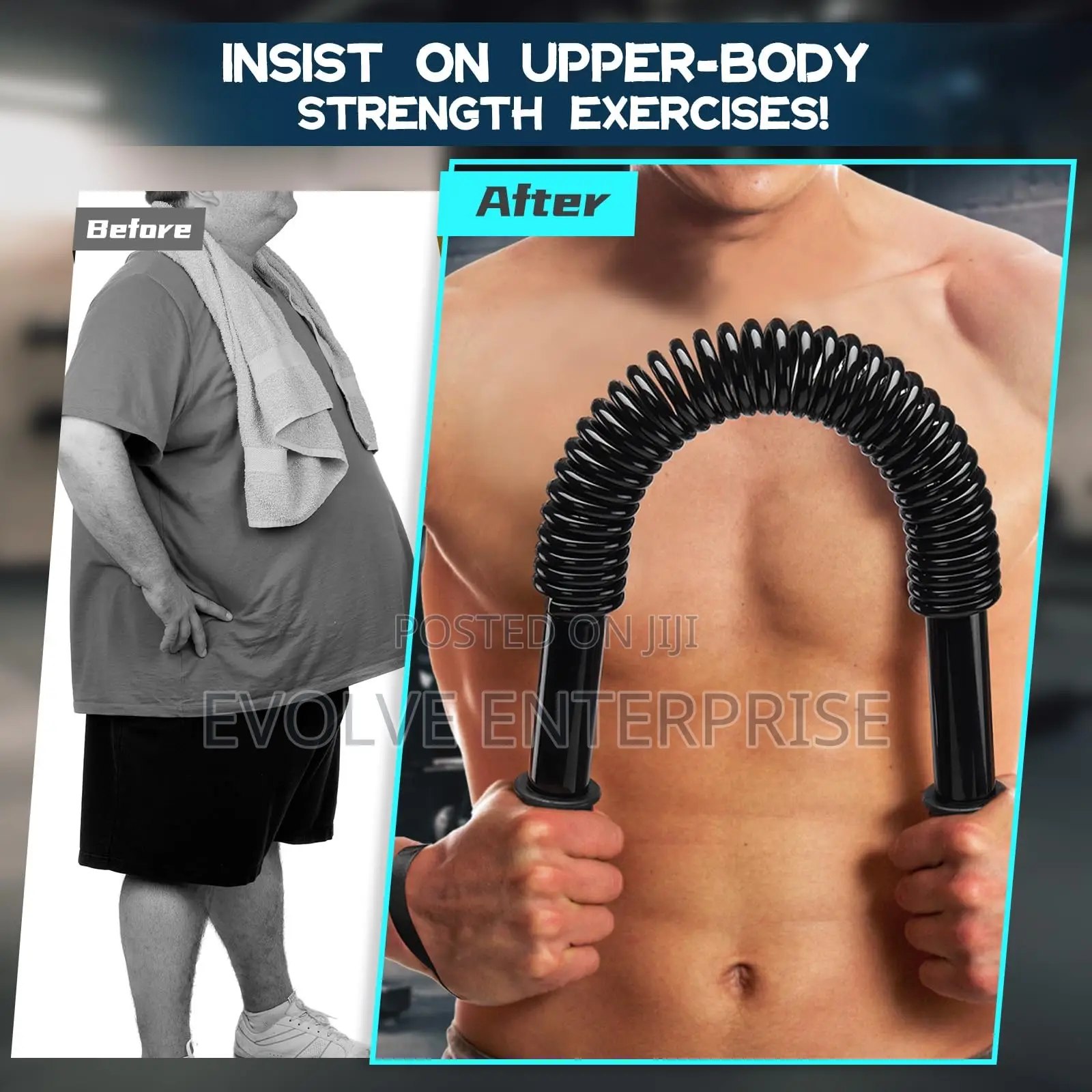 Travel-Friendly Spring Power Twister – Lightweight Arm Exerciser
