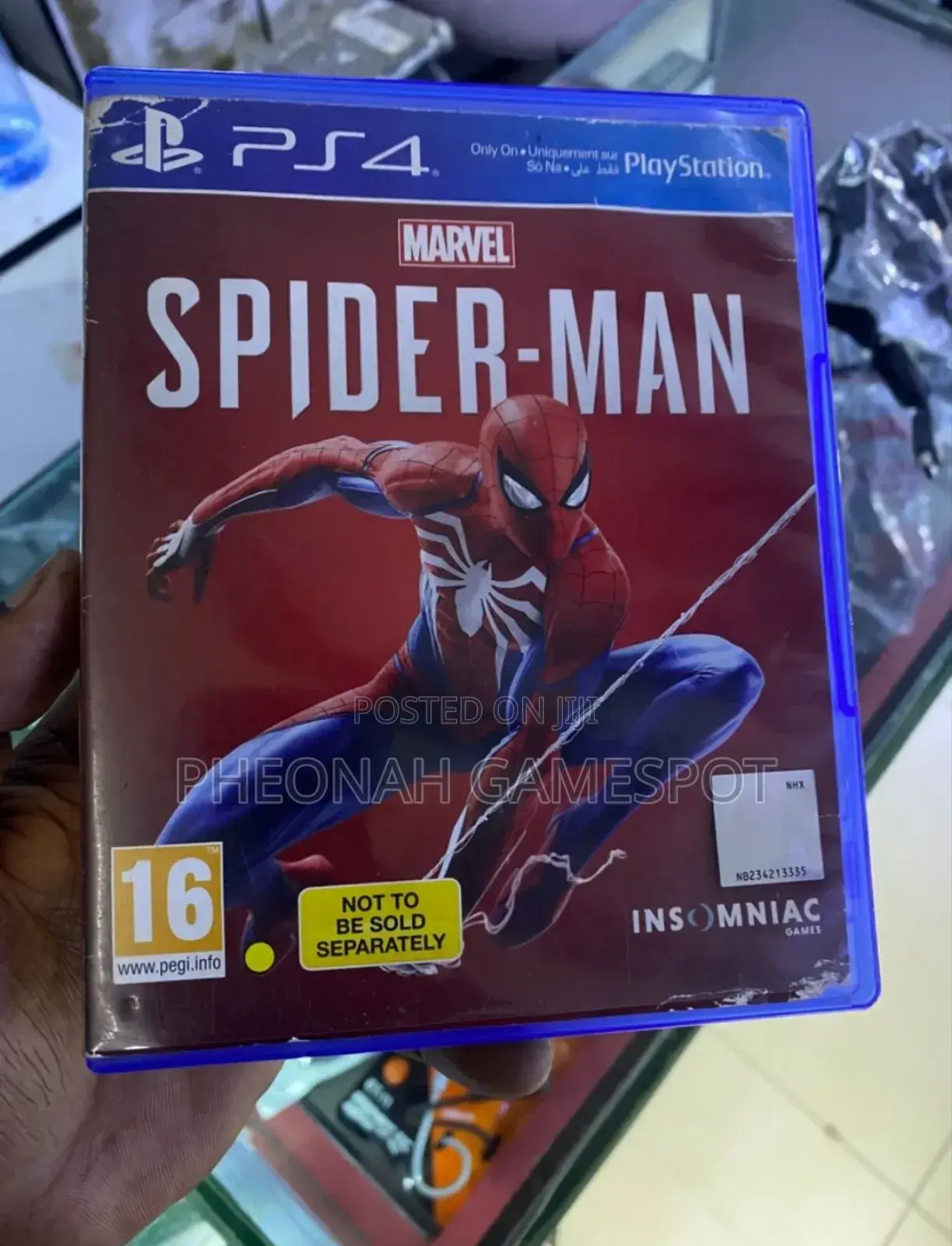 Marvel's Spider-Man (2018) for Ps4.
