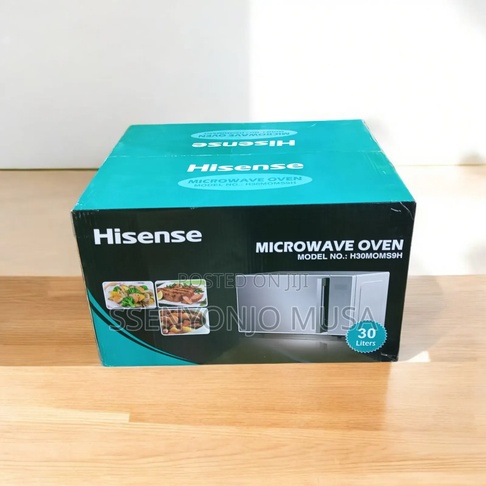 Hisense 30l Microwave Oven, 900w, 11 Power Levels, Grey Cavity, Silver
