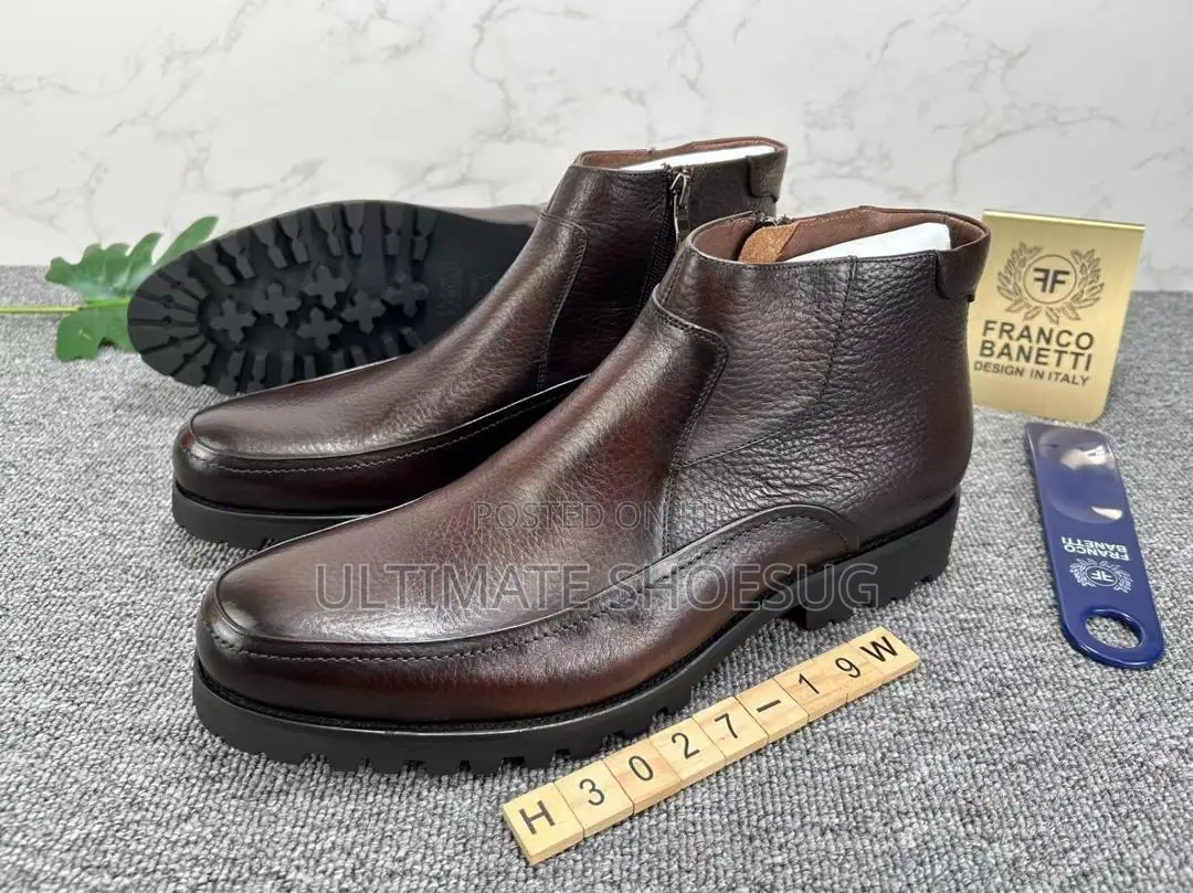 Franco Bernetti Zip Ankle Boots