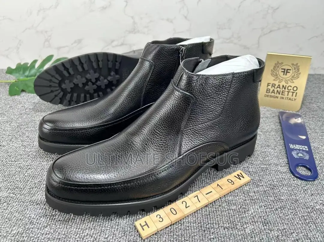 Franco Bernetti Zip Ankle Boots