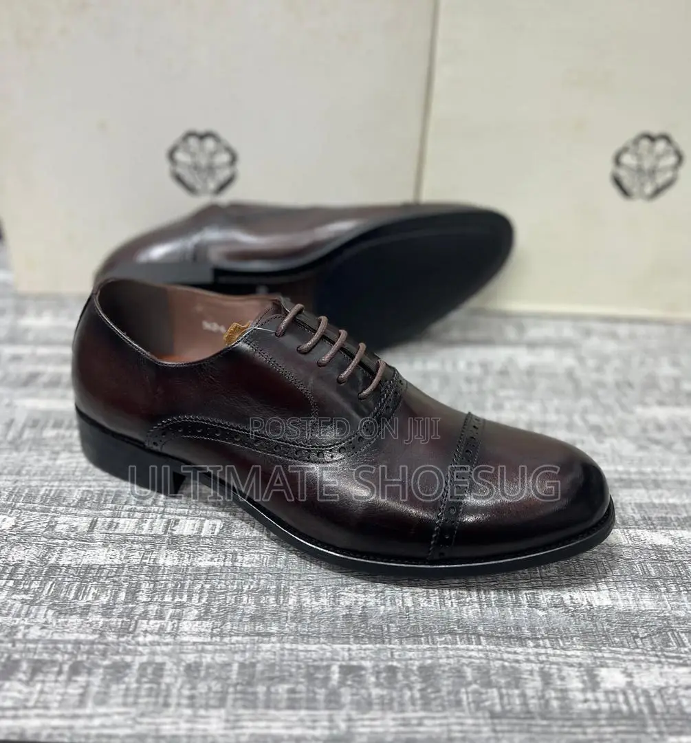 Roberto Rossi Black Lace Oxfords