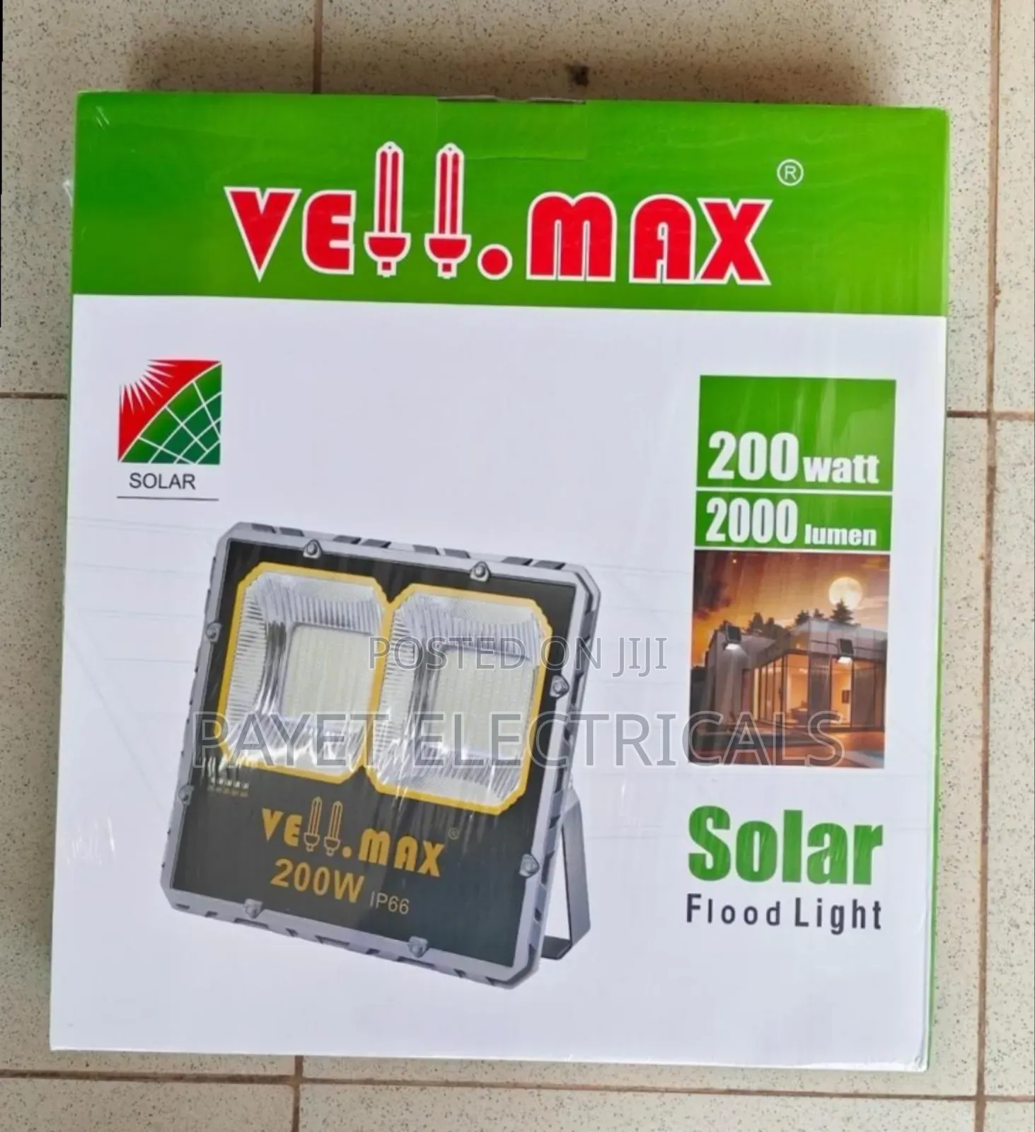 200 Lumen Bright Solar Flood Lights