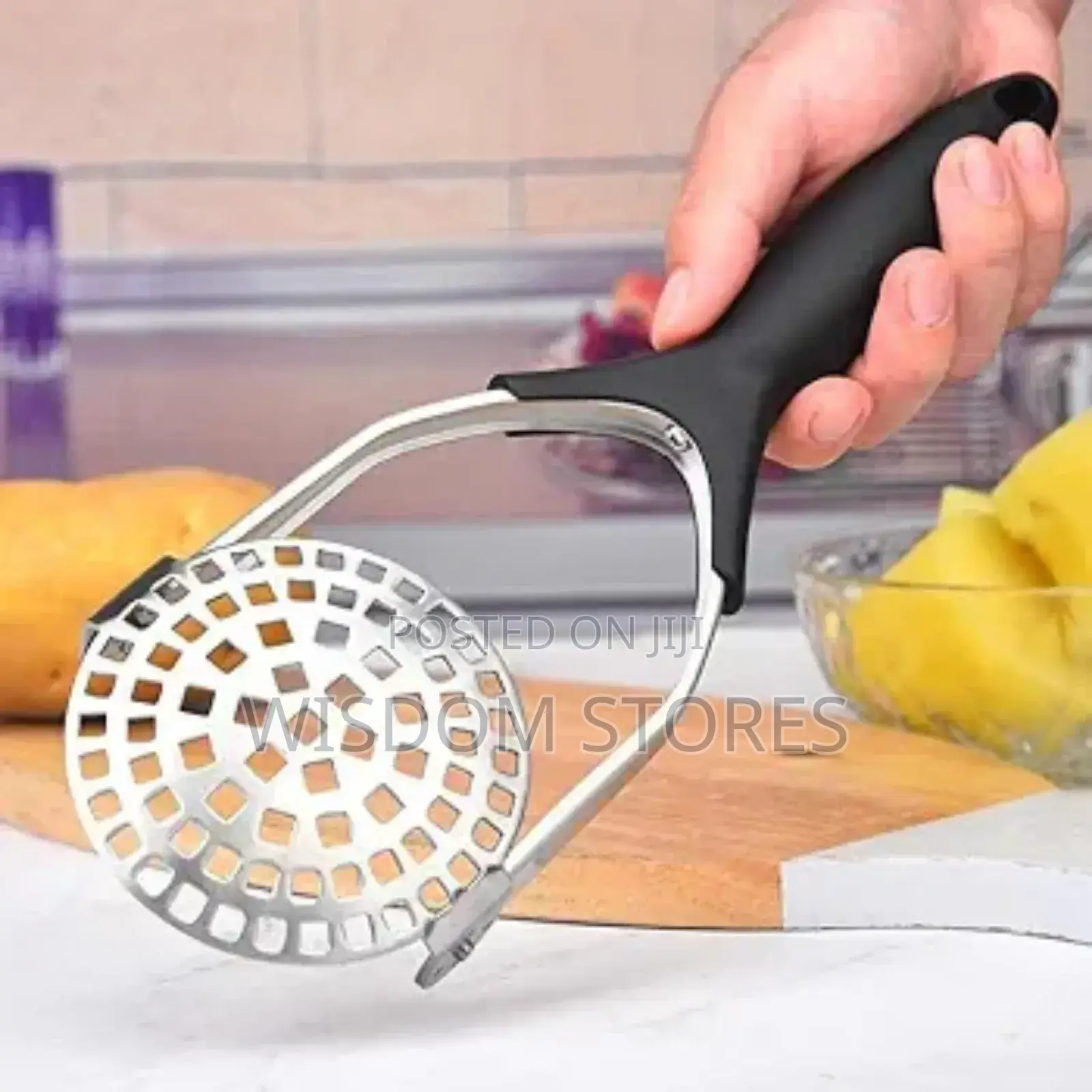 Stainless Steel Flexible Potato Masher