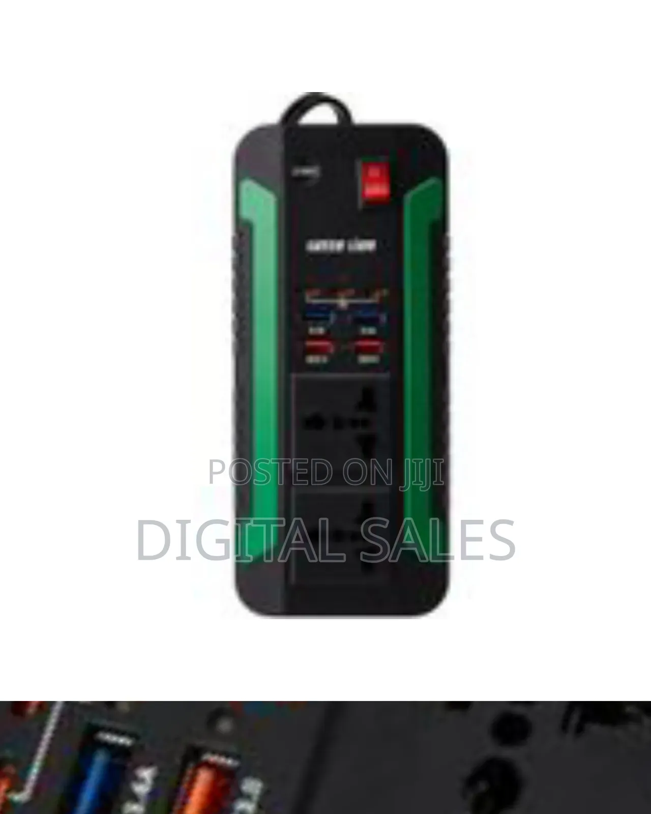 Green Lion Spark 300w Power Inverter, Car Charger Type-C,