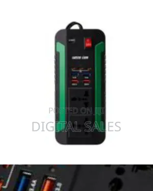 Green Lion Spark 300w Power Inverter, Car Charger Type-C,