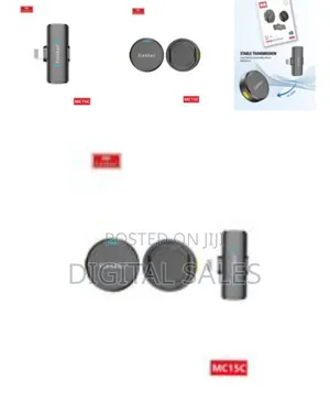 Earldom Mc15c Button Wireless Microphone Lavalier Mic Strong Mini Mag