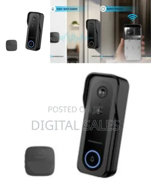 Powerology Ip65 265gb 3mp Infrared Smart Camera Doorbell