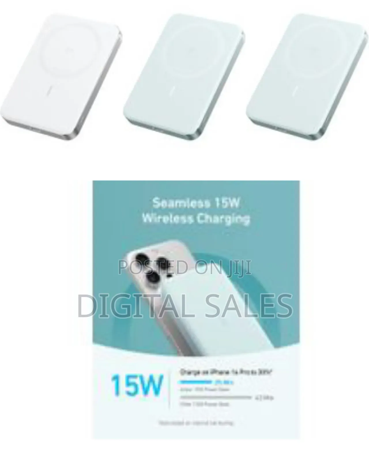 Anker Maggo Power Bank, Ultra-Slim 10,000mah Magnetic Battery Pack