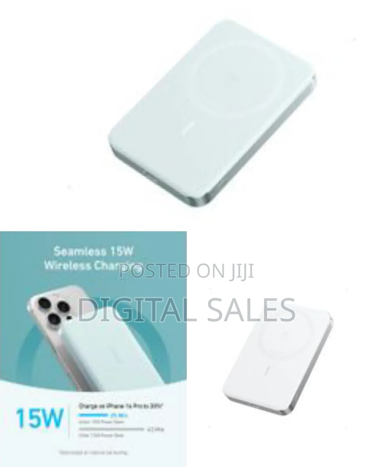 Anker Maggo Power Bank, Ultra-Slim 10,000mah Magnetic Battery Pack